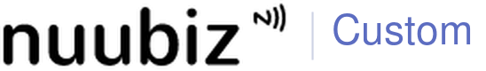 NUUBIZ Custom logo